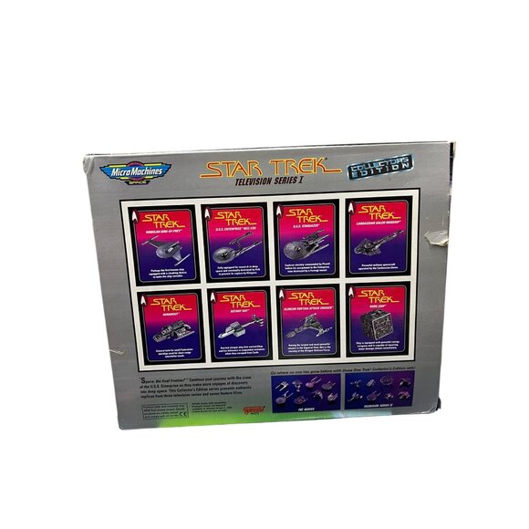 VTG Galoob Micro Machines Star Trek Television‎ Series 1 Special Edition In Box - Picture 8 of 12